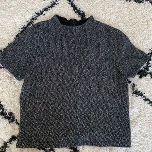 Old Navy herringbone pattern blouse